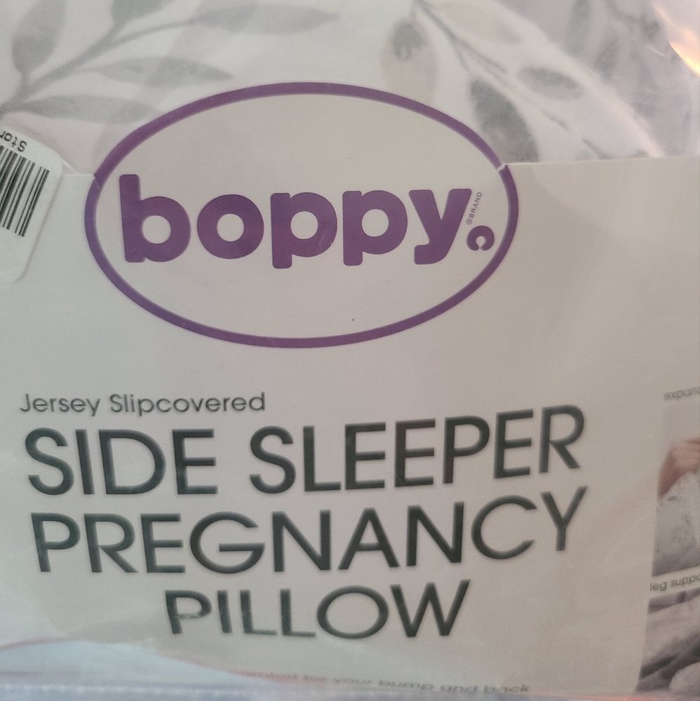 Boppy side sleeper Pregnancy pillow